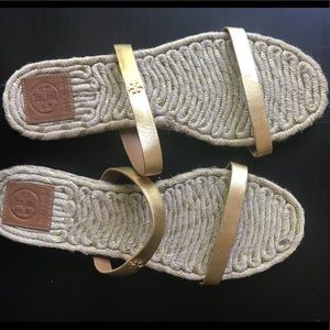 🚫SOLDTory Burch • Two Band Espadrille Flat Sandal